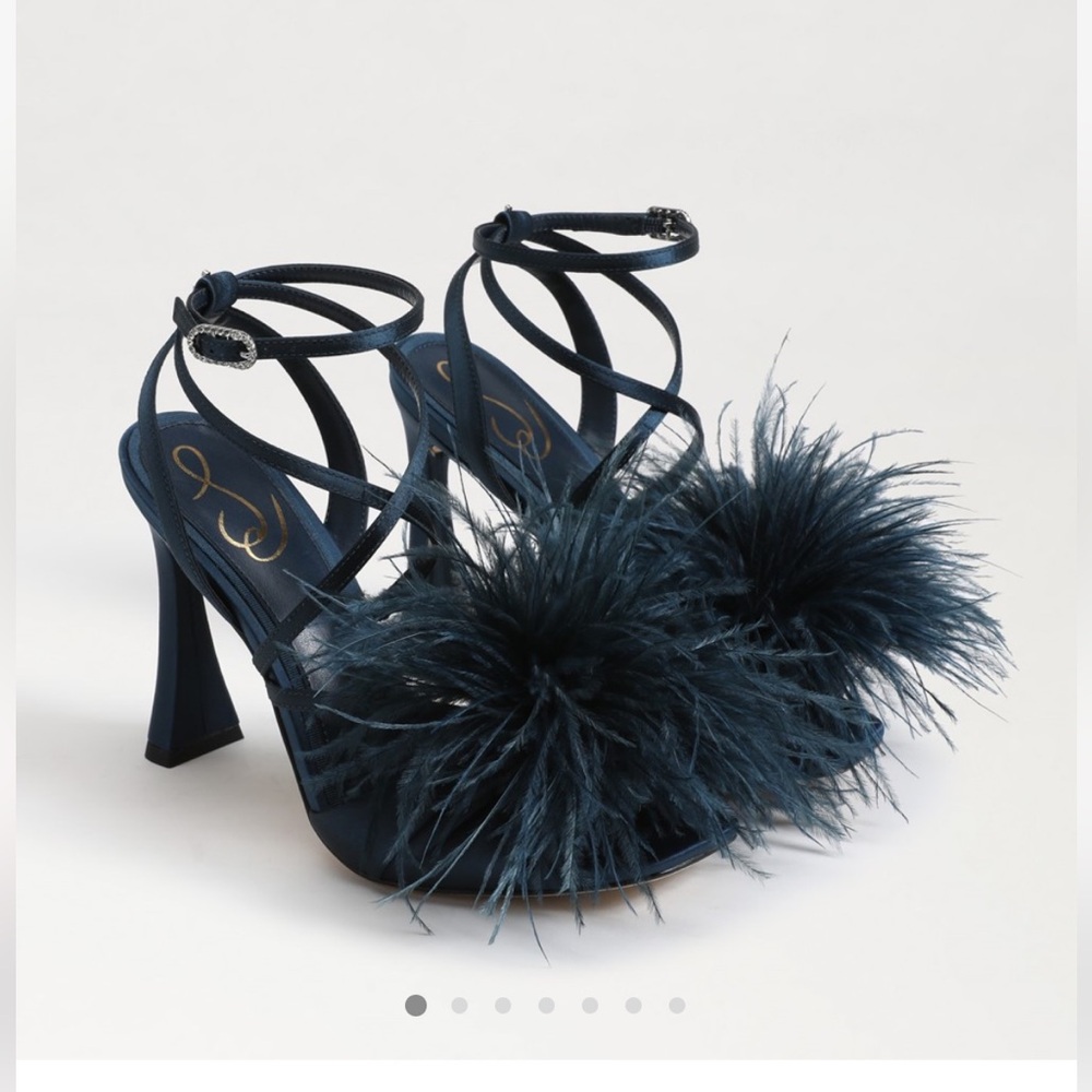 Sam Edelman LAYTON FEATHER STRAPPY HEEL